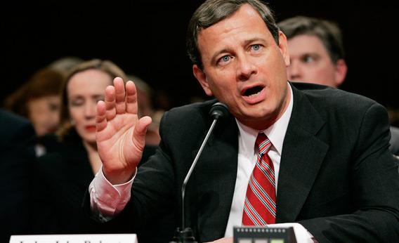 Justice John Roberts.